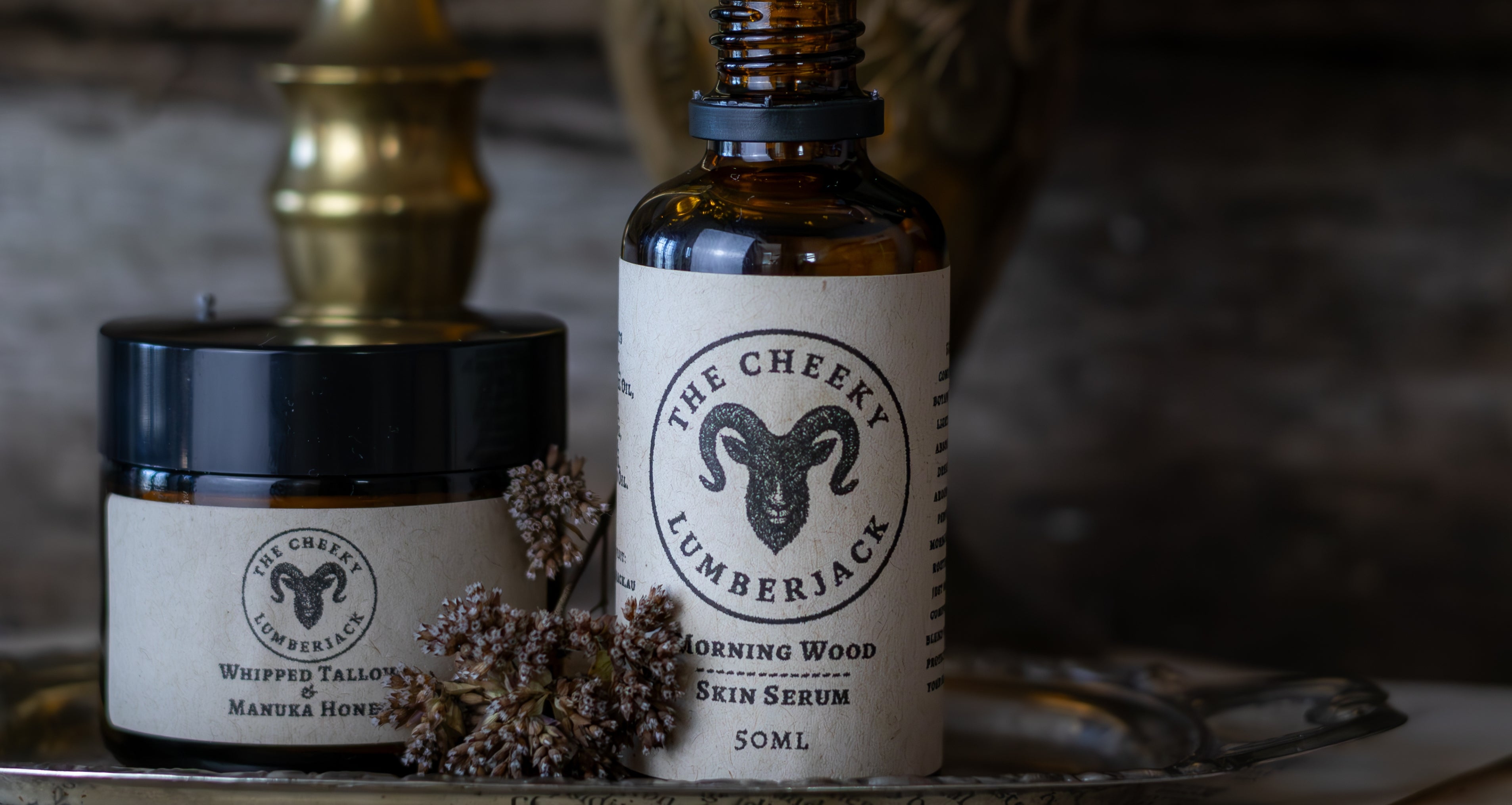 Morning Wood Skin Serum: Fast-Absorbing 8-Botanical Oil Blend for Lightweight, All-Day Hydration, Smoother Texture and Natural Glow