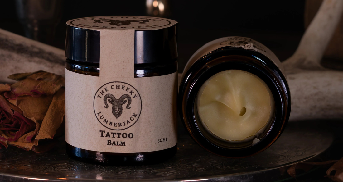 Unscented Tallow Tattoo Balm — Fragrance-Free Soothing and Protective Hydration with Hemp Seed Oil, Manuka Honey & Tea Tree for Sensitive Skin