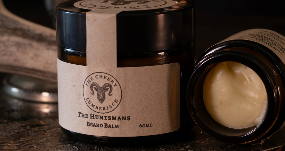 The Huntsman's Tonic Beard Balm: Lightweight, Non-Greasy Tallow and Botanical Blend to Soothe Itch, Tame Flyaways, and Support Growth