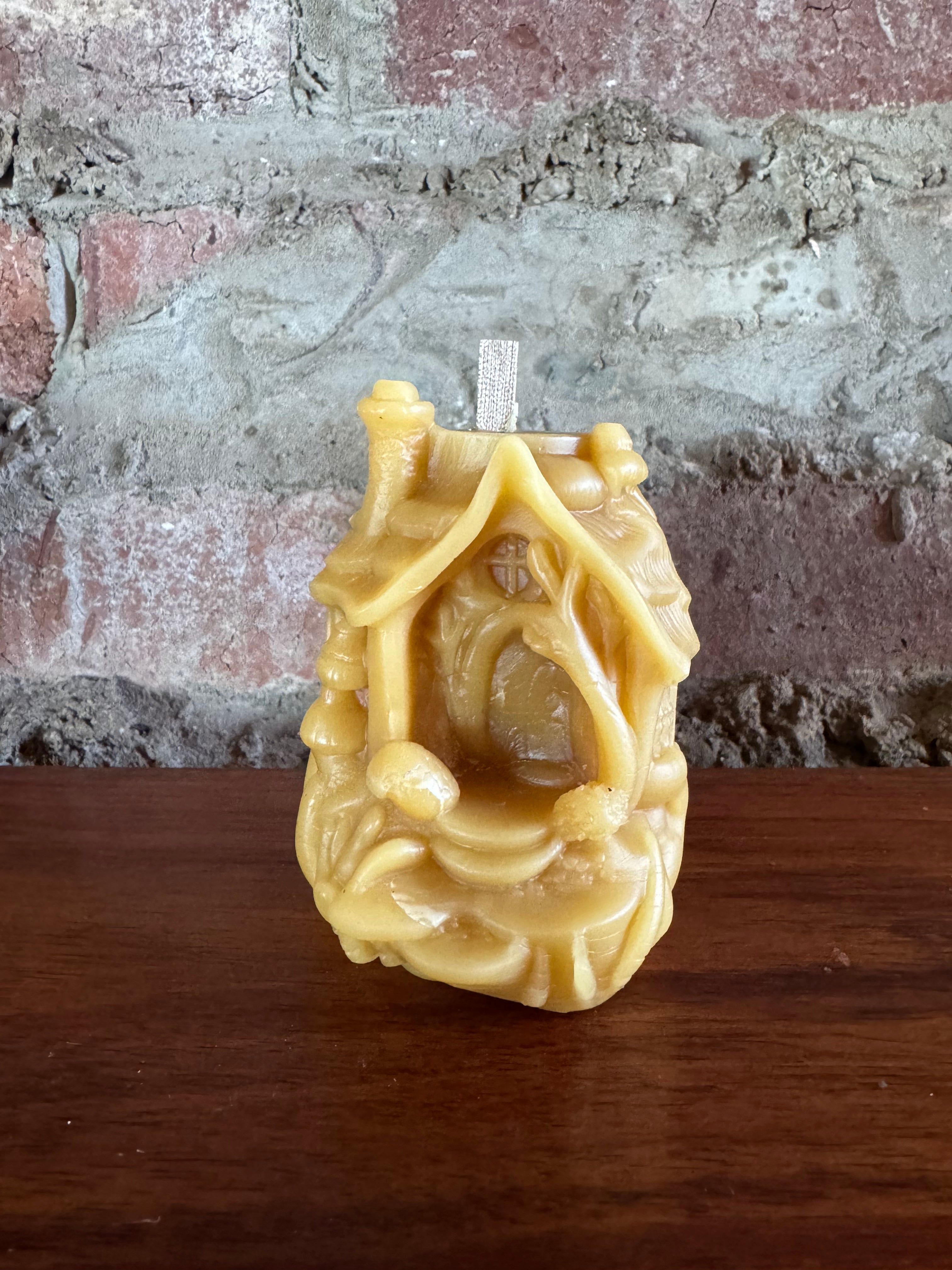 FAIRY HOUSE III | TASMANIAN BEESWAX CANDLE