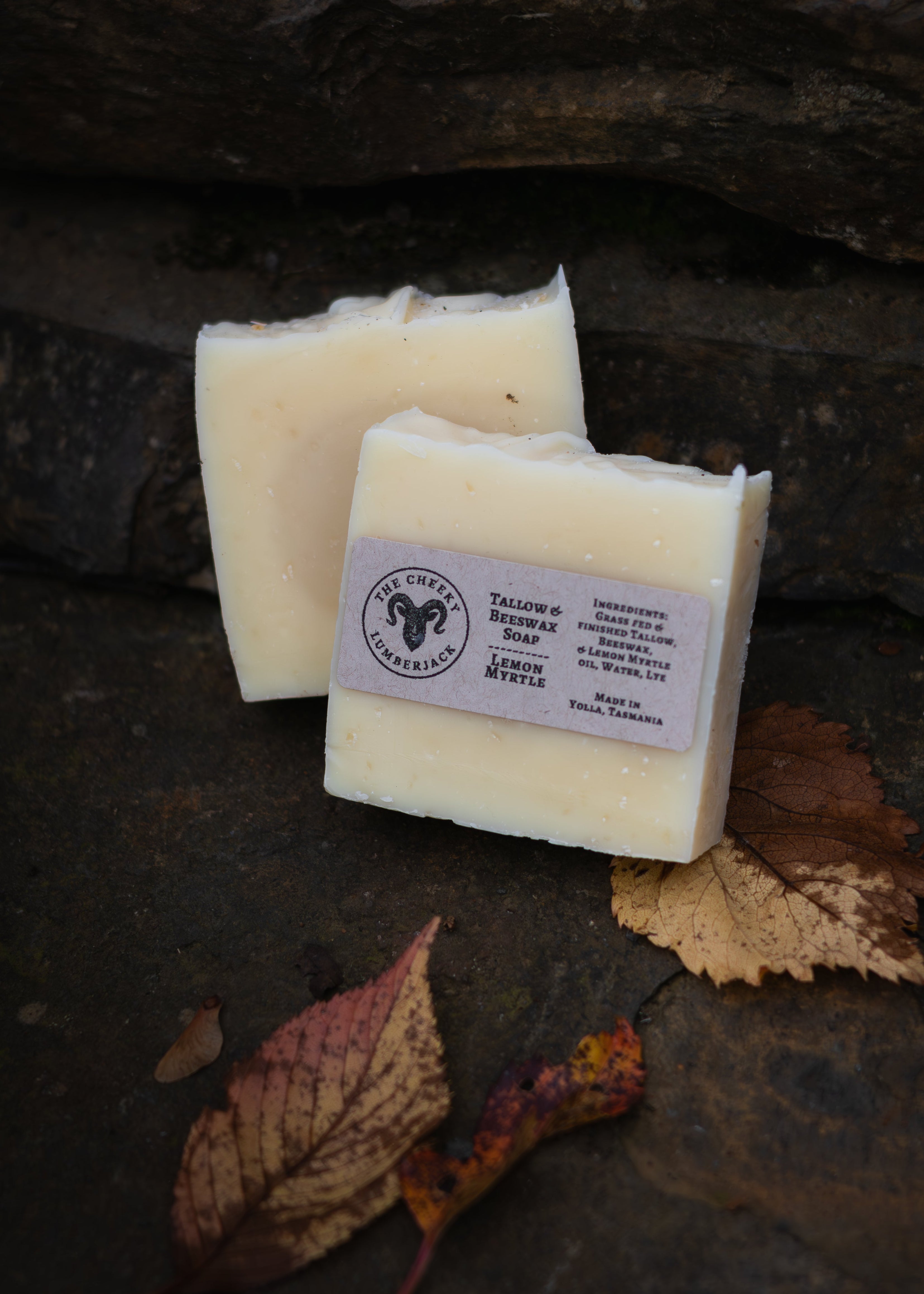 LEMON MYRTLE - TALLOW & BEESWAX SOAP