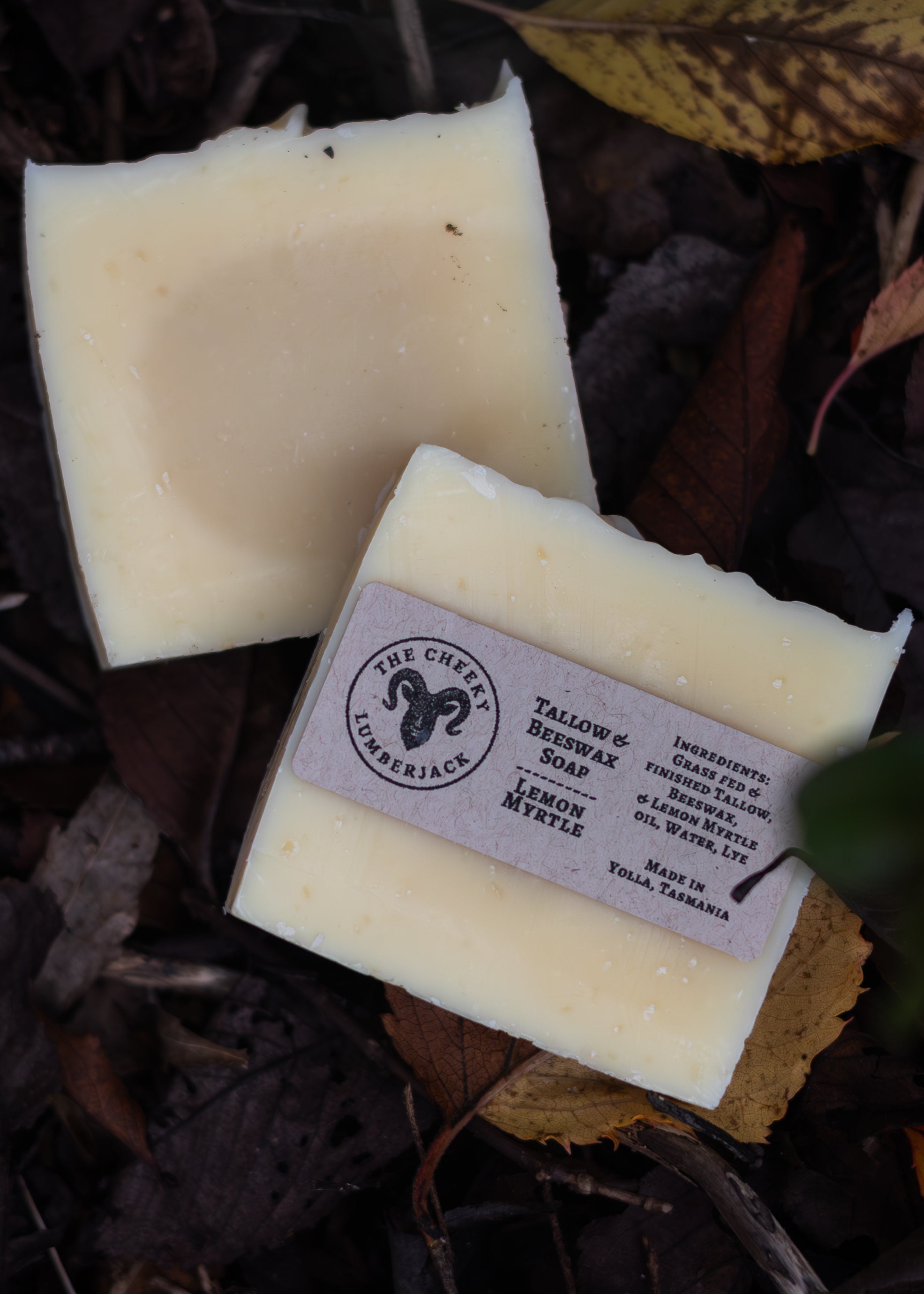 LEMON MYRTLE - TALLOW & BEESWAX SOAP