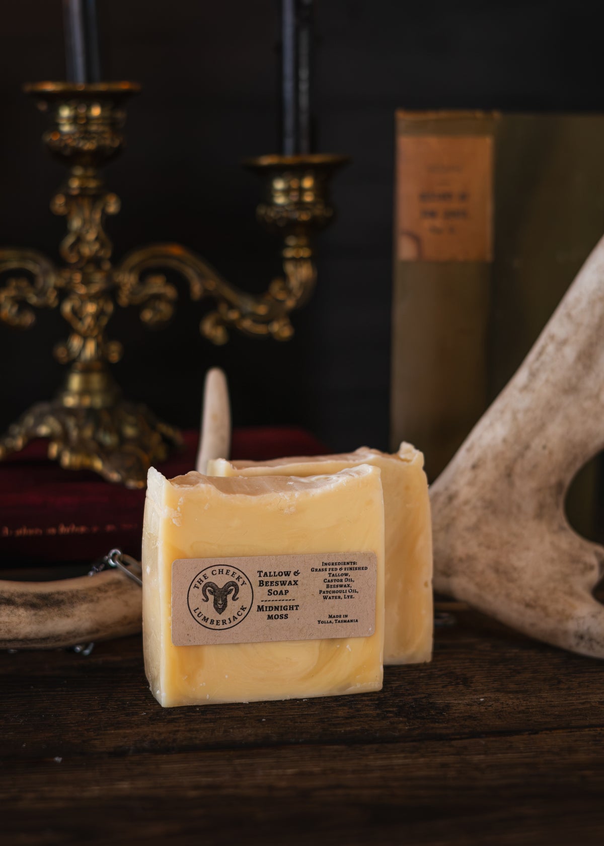 MIDNIGHT MOSS | TALLOW & BEESWAX SOAP