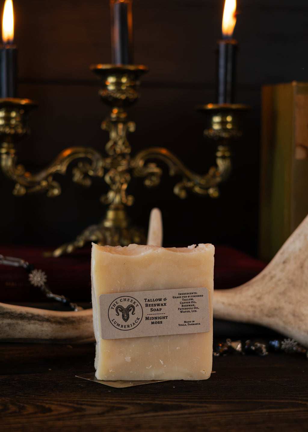 MIDNIGHT MOSS | TALLOW & BEESWAX SOAP