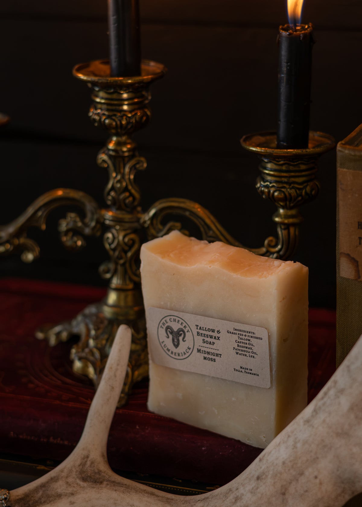 MIDNIGHT MOSS | TALLOW & BEESWAX SOAP