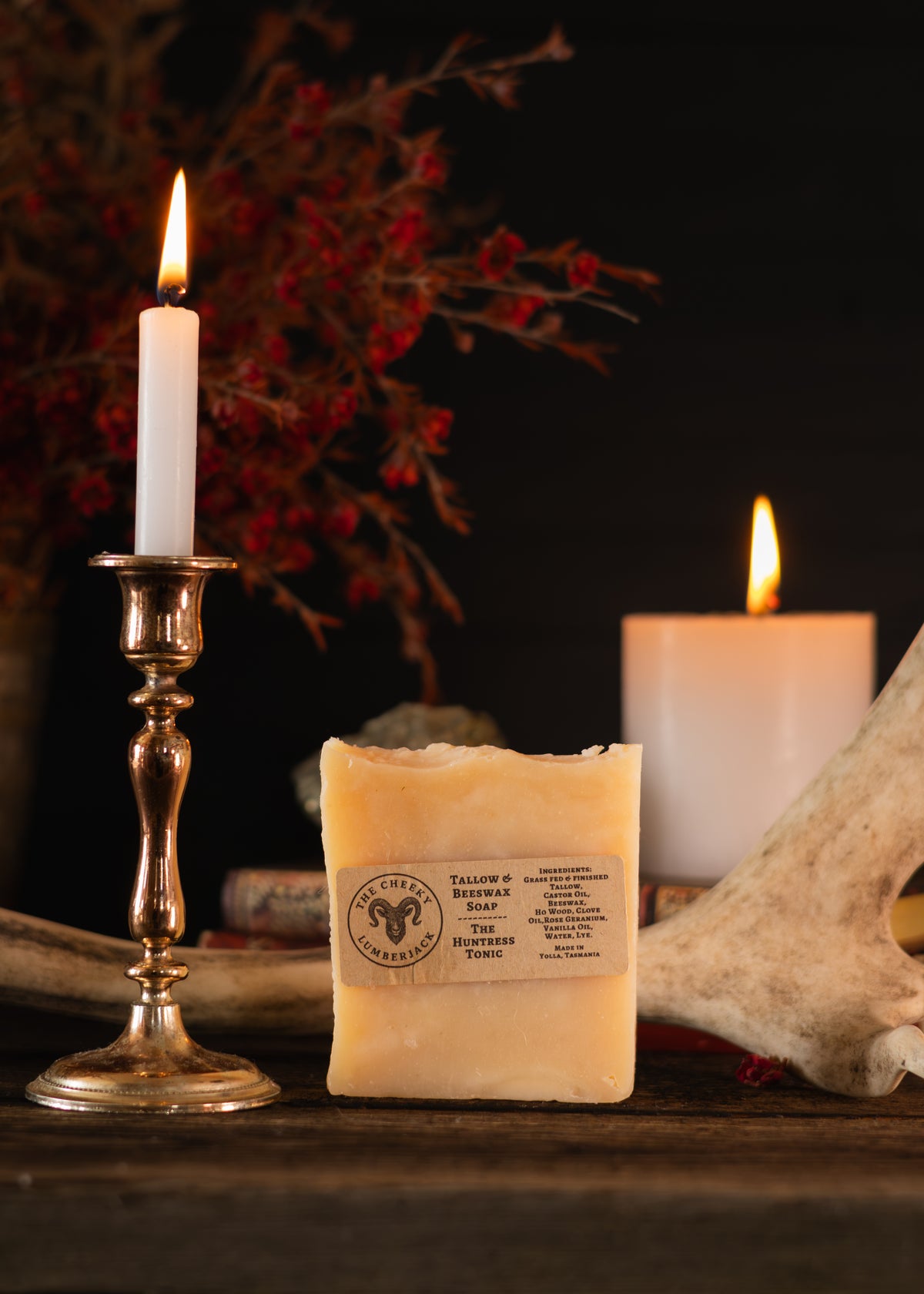 🎁 THE HUNTRESS TONIC | TALLOW & BEESWAX SOAP (100% off)